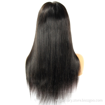 Wholesale cheap wig indian virgin remy hair, lace front wig for  black women human hair